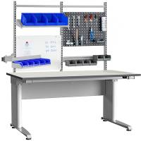ErgoMulti El arbejdsbord model 4 - HPL bordplade 1500x800mm