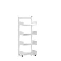 Kontorreol i stål til gulv 1600x600x400mm hvid