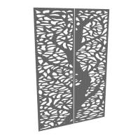 Divido Tree lydabsorberende lofth&aelig;ngt rumdeler 245cm lys gr&aring;