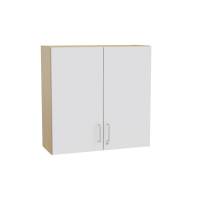 Mora overskab 800x800x320mm i grå laminat med cylinderlås
