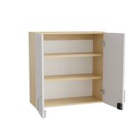 Mora overskab 800x800x320mm i grå laminat med elektronisk lås
