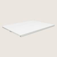 aLTI hylde til v&aelig;g- og fritst&aring;ende st&aring;lreoler 750x500mm hvid