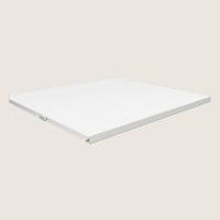 aLTI hylde til v&aelig;g- og fritst&aring;ende st&aring;lreoler 750x600mm hvid