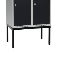 H&oslash;j benramme til garderobeskab 80x55x32cm, enkel, sort