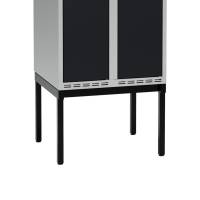 H&oslash;j benramme til garderobeskab 60x55x32cm, enkel, sort