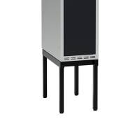 H&oslash;j benramme til garderobeskab 30x55x32cm, enkel, sort