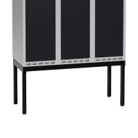 H&oslash;j benramme til garderobeskab 90x40x32cm, enkel, sort