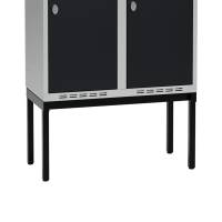 H&oslash;j benramme til garderobeskab 80x40x32cm, enkel, sort