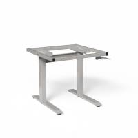 ErgoNomi h&aelig;ve-s&aelig;nke understel 800x800mm, gr&aring;t