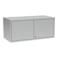 Overskab OVS til PR2 og PRO garderobest&aring;lskabe, lys gr&aring;