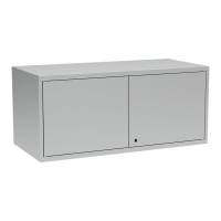 Overskab OSV til PR2 og PRO garderobest&aring;lskabe, lys gr&aring;