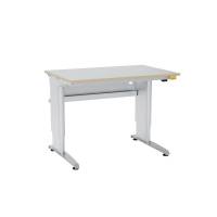 ErgoMulti 2.0 ESD arbejdsbord 1200x800mm vinyl bordplade, gr&aring;