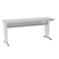 ErgoMulti 2.0 ESD arbejdsbord 2000x620mm vinyl bordplade, gr&aring;