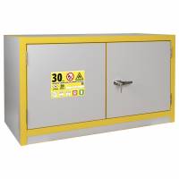 Kemikalieskab F30 brandklasse 635x1115x550mm