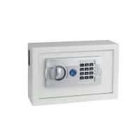 N&oslash;gleskab Top 24 med kodel&aring;s 200x310x110mm, 24 n&oslash;glekroge, gr&aring;t