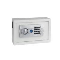 N&oslash;gleskab Top 24 med kodel&aring;s 200x310x110mm, 24 n&oslash;glekroge, gr&aring;t