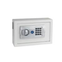 N&oslash;gleskab Top 24 med kodel&aring;s 200x310x110mm, 24 n&oslash;glekroge, gr&aring;t