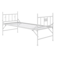 Sammenklappelig enkeltmandsseng i metal 2000x800mm, gr&aring;