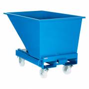 Hjuls&aelig;t i massiv nylon til tipcontainere