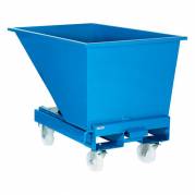 Hjuls&aelig;t i massiv nylon til tipcontainere