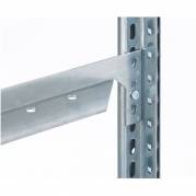 Hyldebj&aelig;lke til Boltless lagerreol 1000mm 250 kg RAL7035