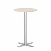 Amy cafebord &Oslash;65cm h&oslash;jde 105cm birk med alugr&aring;t understel