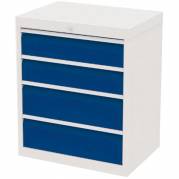 Værksted skuffesektion 819x680x500mm 4 skuffer