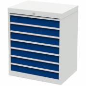 Værksted skuffesektion 819x680x500mm 7 skuffer