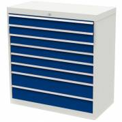 V&aelig;rksted skuffesektion 1019x980x500mm 8 skuffer