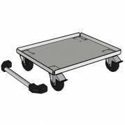 V&aelig;rksted understel til skuffesektion 980x500mm