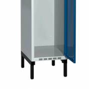 Benramme til garderobeskab 300x550x200mm sort