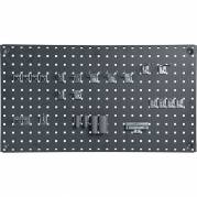 V&aelig;rkt&oslash;jstavle til v&aelig;g 950x1000mm m&oslash;rk gr&aring;