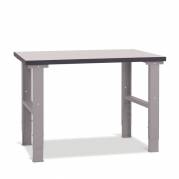 Fileb&aelig;nk med gr&aring; laminat bordplade 1200x620mm