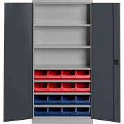 V&aelig;rkt&oslash;jsskab SMV kombination nr 5 1990x1000x435mm gr&aring;