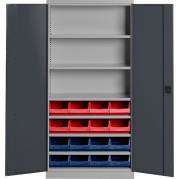 V&aelig;rkt&oslash;jsskab SMV kombination nr 5 1990x1000x435mm gr&aring;