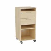 Ståbord Stig model B i birk laminat uden klap 