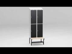 Skohylde til garderobeskab med en bredde p&aring; 400mm, sort