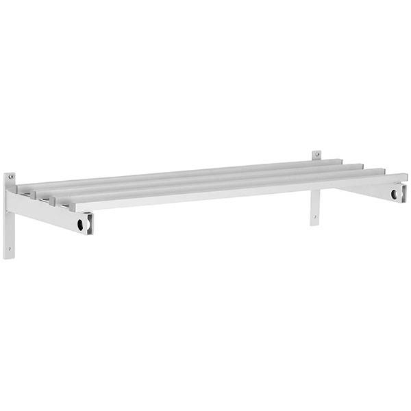 Skohylde til v&aelig;g 1050mm aluminium