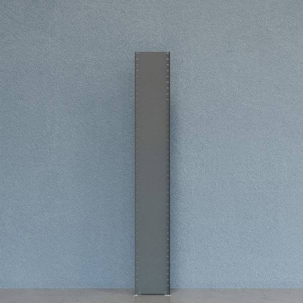 Gavl V06 lukket med 2 stolper og 1 lukket gavlplade 2100x300mm