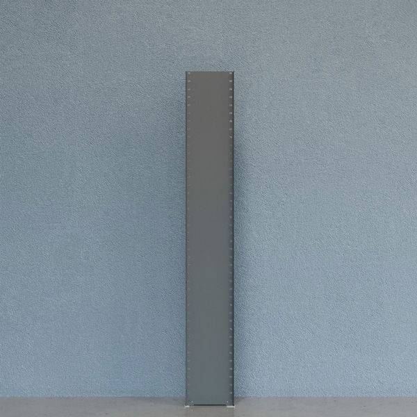 Gavl V06 lukket med 2 stolper og 1 lukket gavlplade 2100x300mm