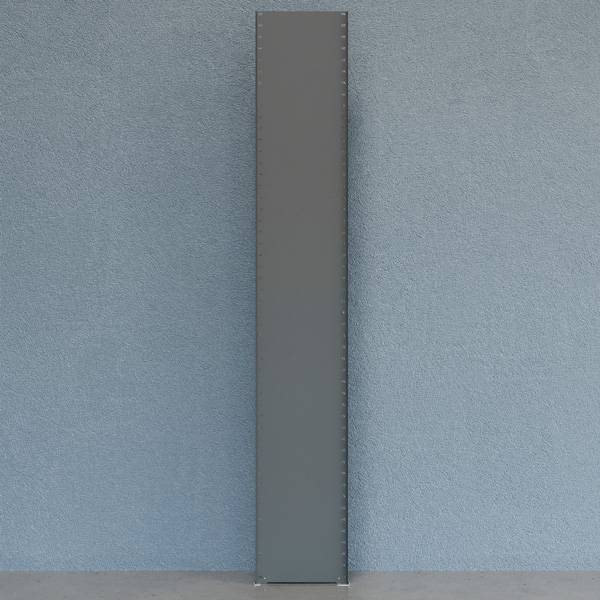 Gavl V06 lukket med 2 stolper og 1 lukket gavlplade 2500x400mm