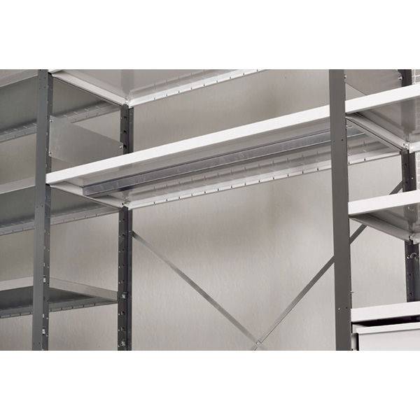 Hyldeforst&aelig;rker til en V06 st&aring;lreol, galvaniseret 