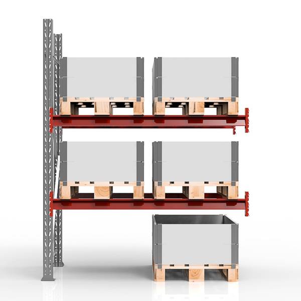 Pallereol følgesektion 2500x1850mm 2x1450 kg