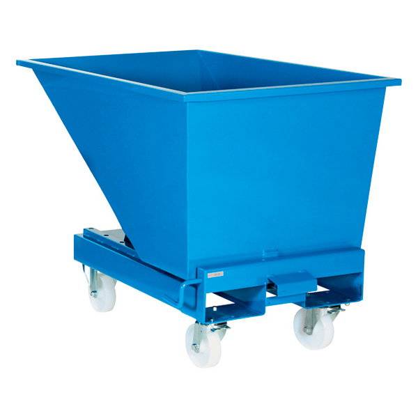 Hjuls&aelig;t i massiv nylon til tipcontainere