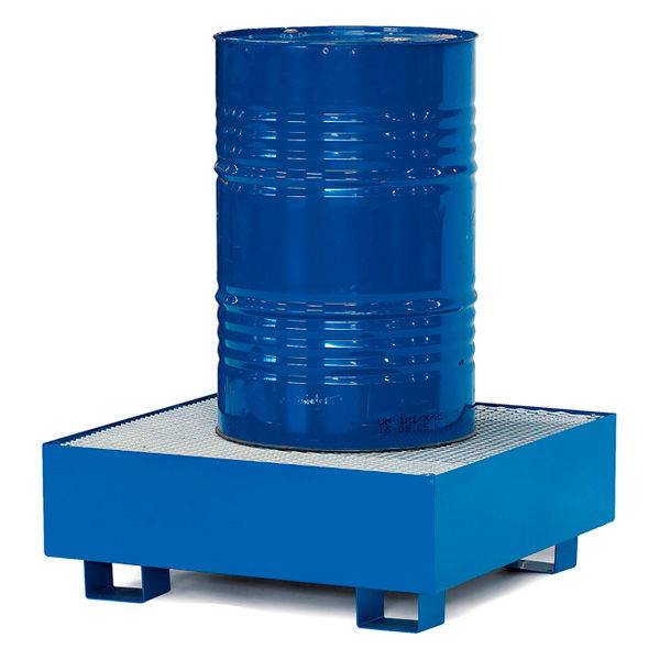 Spildbakke til st&aring;ende t&oslash;nde med 220 liters opsamlingsvolumen