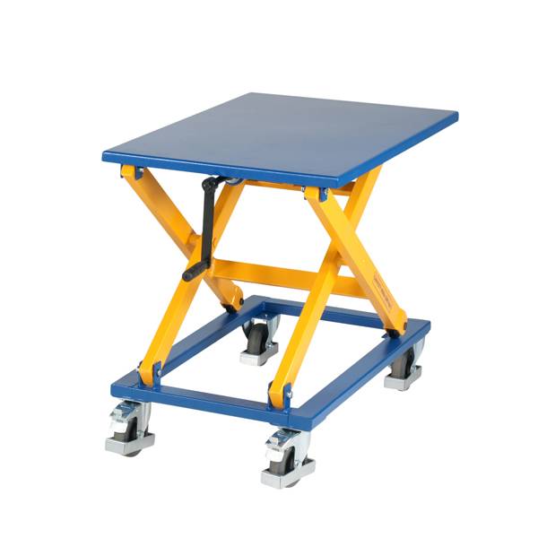 Mobilt l&oslash;ftebord LBM manuelt 95x60 cm - kapacitet 300 kg