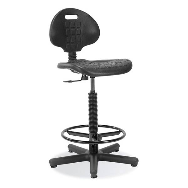 Negro h&oslash;j industristol 530-780mm med fodring og glidesko