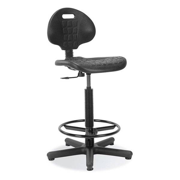 Negro h&oslash;j industristol 530-780mm med fodring og glidesko