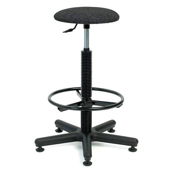 Goliat Industristol 520-785mm med fodring og glidesko