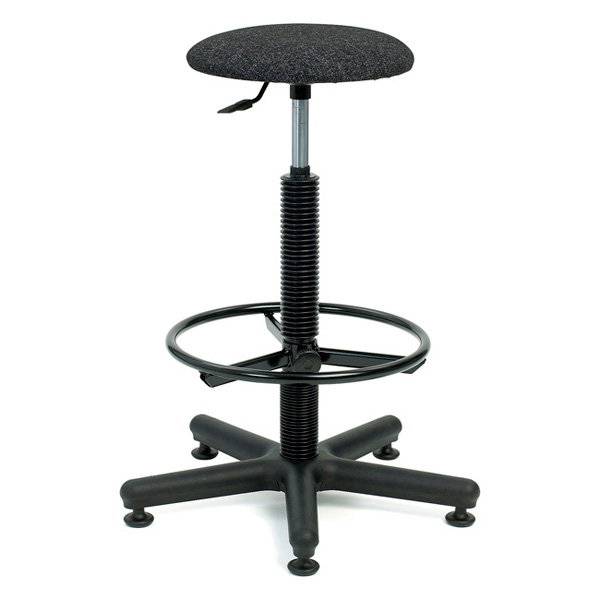 Goliat Industristol 520-785mm med fodring og glidesko